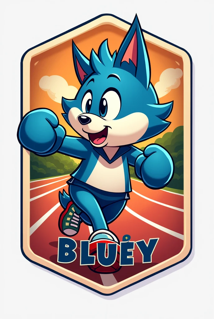 Anyone who has a GPT chat, copy and paste this message and send it to them:
Can you create a badge for me with a running track background and following these guidelines?:Insignia:
• The design must prioritize the sporting aspect, reflecting athletics. • The design must present aesthetic unity linked to the cartoon “BLUEY”, avoiding including the character Bluey and her family • Text that should appear: Name of the “Miguel Banchero Noaín” High School, 32° TAI and year 2024 (must be clearly displayed).
• Technique: Free.
• Format: Free.
• Size: Maximum limit 12 cm.