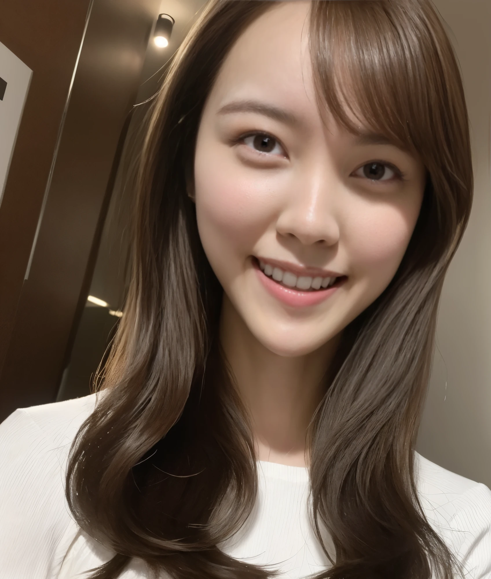 1girl, solo,smiling,slender , 8k
