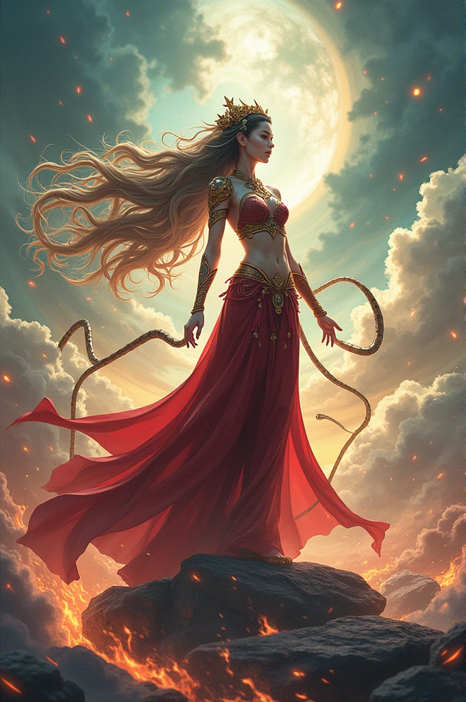 Battle through the heaven donghua character Queen Medusa