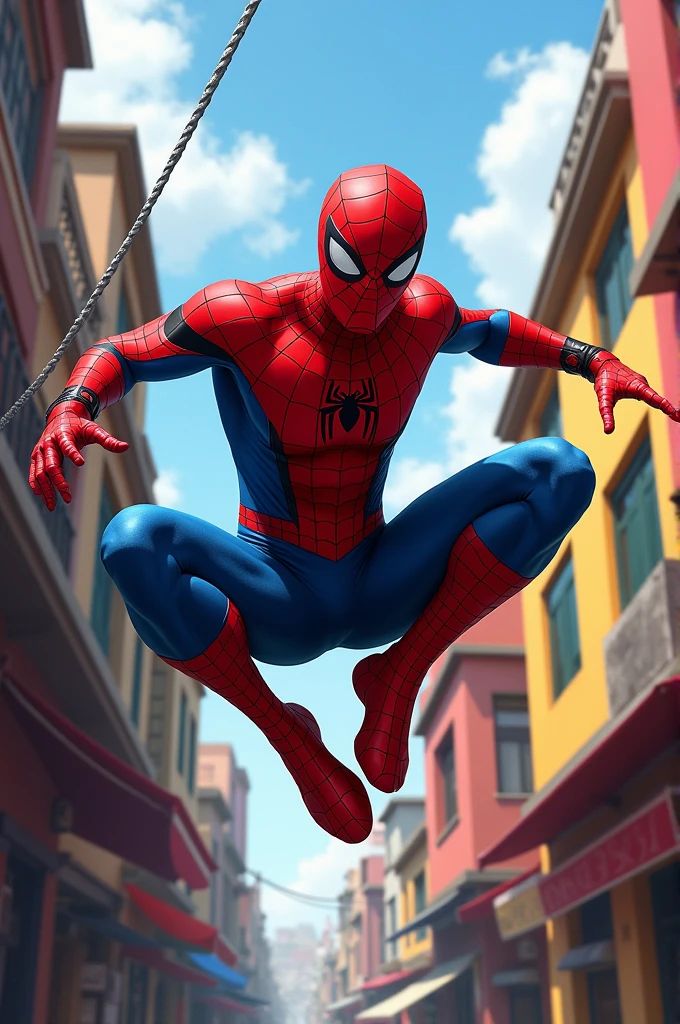 spider-man in huaycan peru