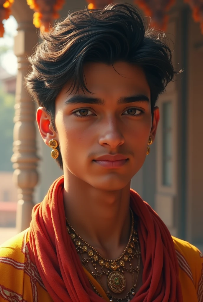 Handsome teenager
 guy induan