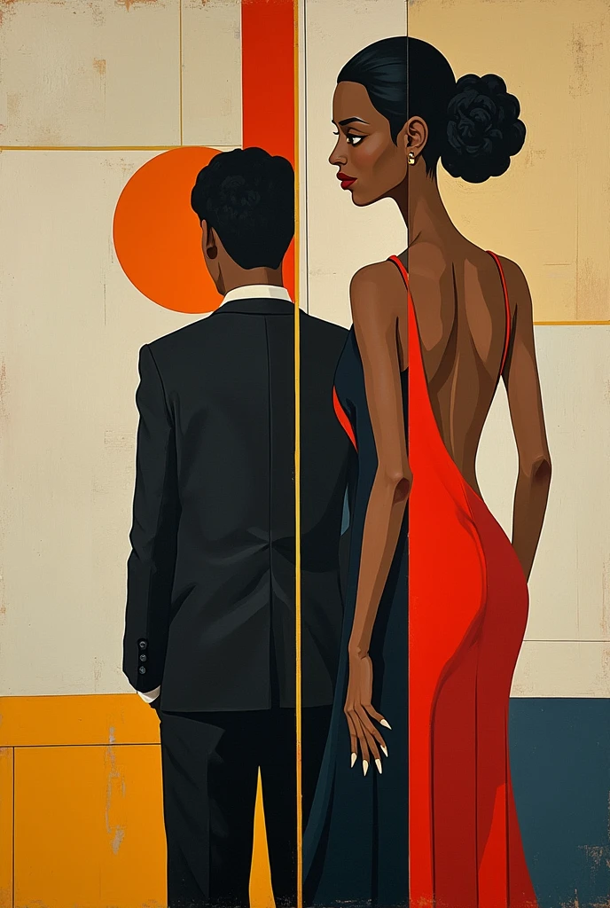 subside of 27 year old Sri Lankan Lawyer, love and treachery of a skinny Sri Lankan 34 year old women, use Mondrian as inspiration and generate modern abstract art