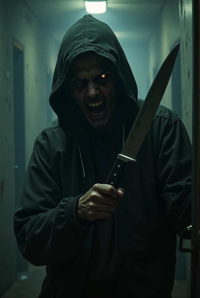 Panic with a knife in hand written killerzinho 