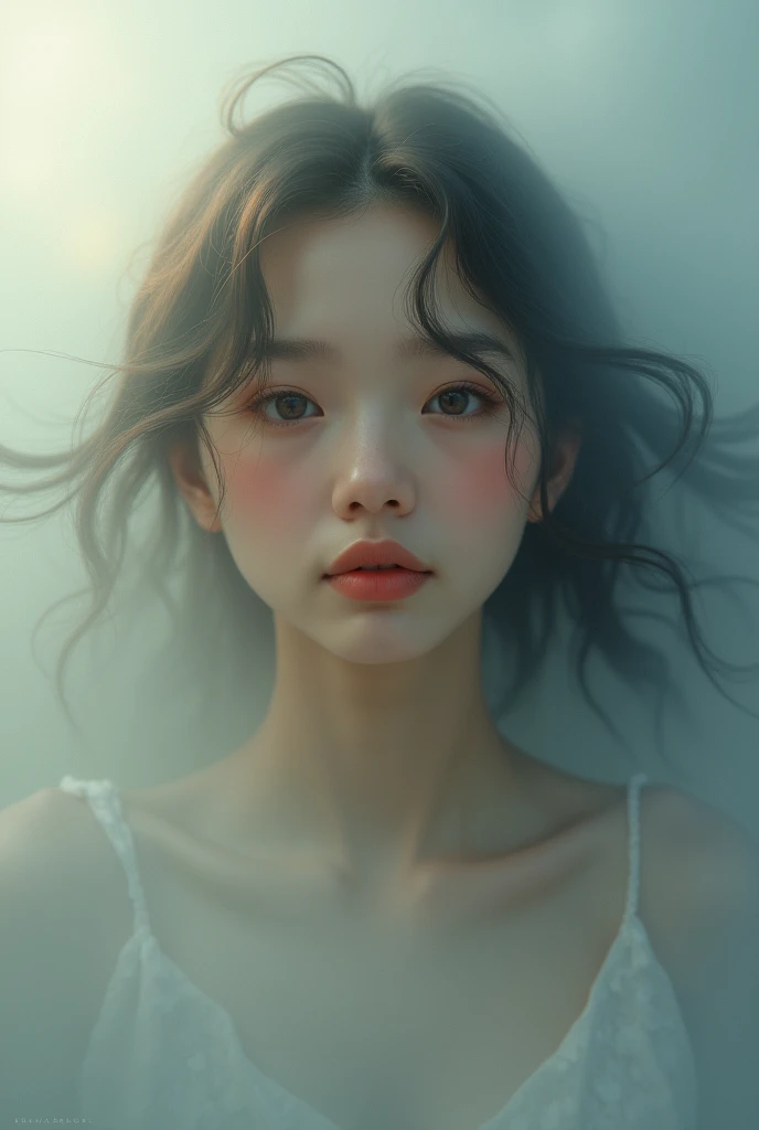Oh, the echoes of laughter, the warmth of a smile, In the morning mist, I linger a while. Through the fog, I see her face, Innocence wrapped in a tender grace.
