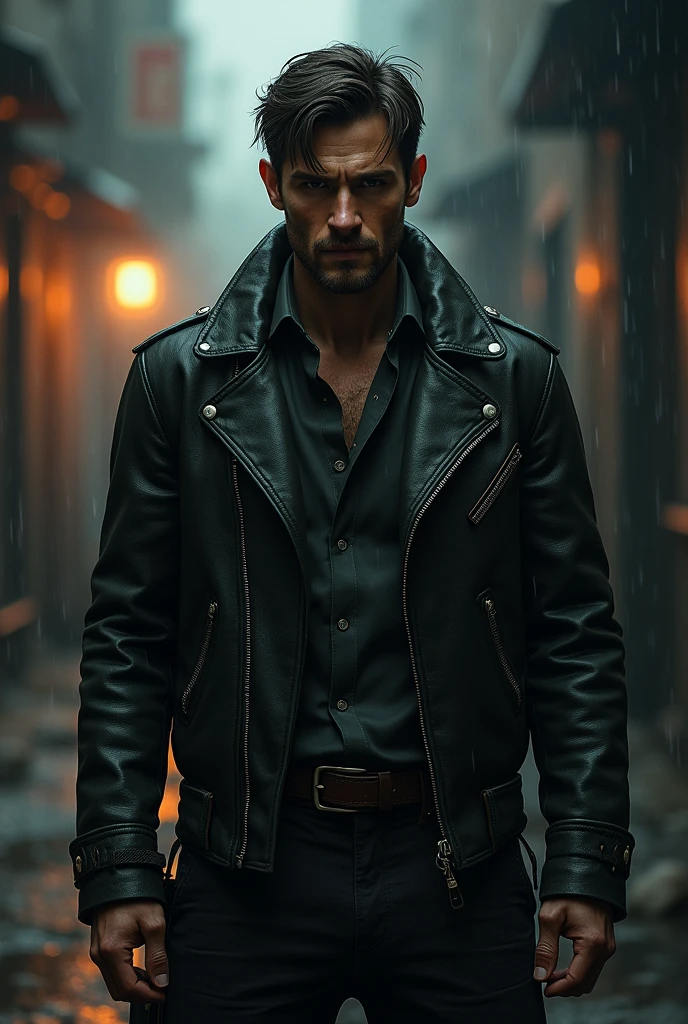 A handsome but unfortunate male character