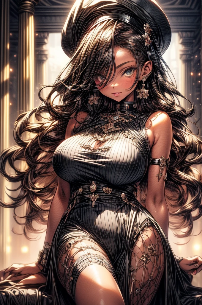 highest quality, ultra high resolution, super detailed, gorgeous, masterpiece, best quality, high resolution finely detailed, extremely beautiful, distinct image, ((identical twins)), cotton button front ribbed lounge romper, ((best quality)) ((best quality)), ((masterpiece)), (detailed), 4k image, anime style, beautiful and seductive young girls, teenage girls, fair white skin, oval shaped face, seductive and sharp facial features, astonishing sex appeal, curly hazel-brown hair, slim, curvy body, green eyes, full lips, medium height, large breasts,