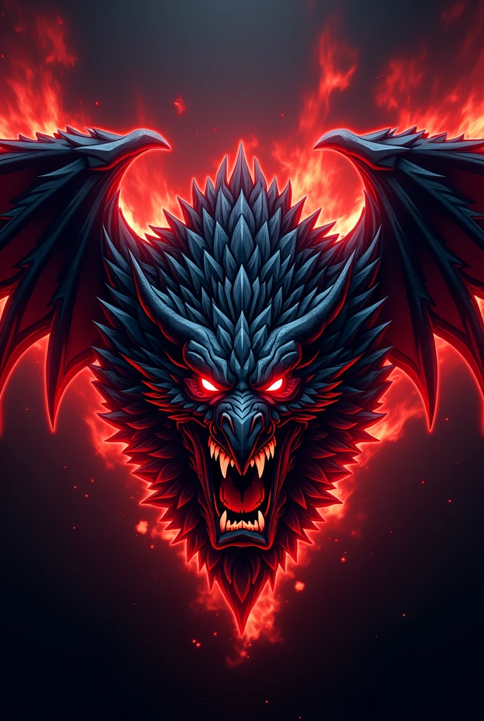 A gaming esport logo team name Ragegod