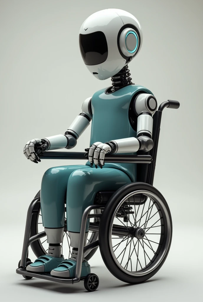 Robot that helps elderly people in wheelchairs