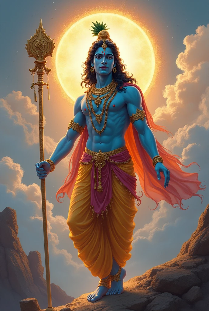 Shree krishna and chakra jee iit