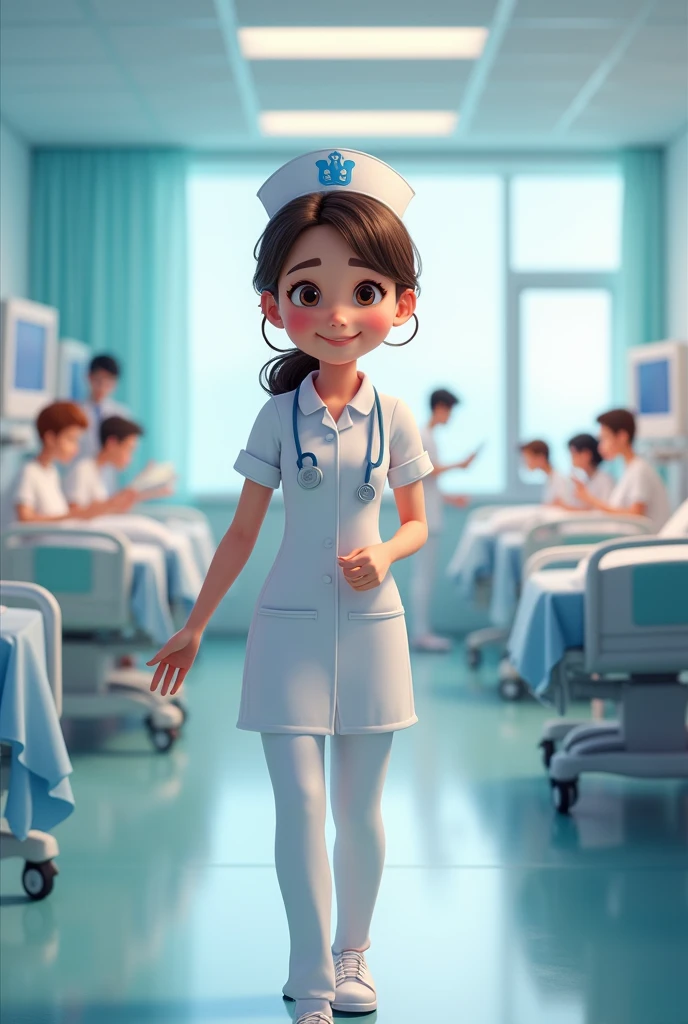 Female nurse animation