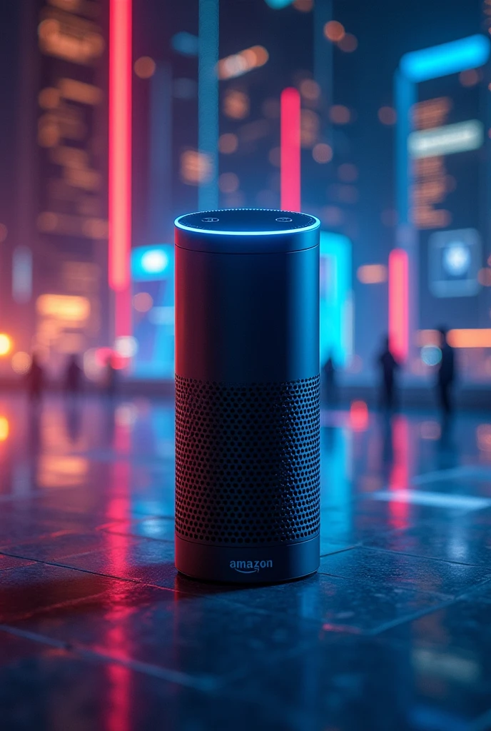 I want a magazine (layer) promoting amazon alexa