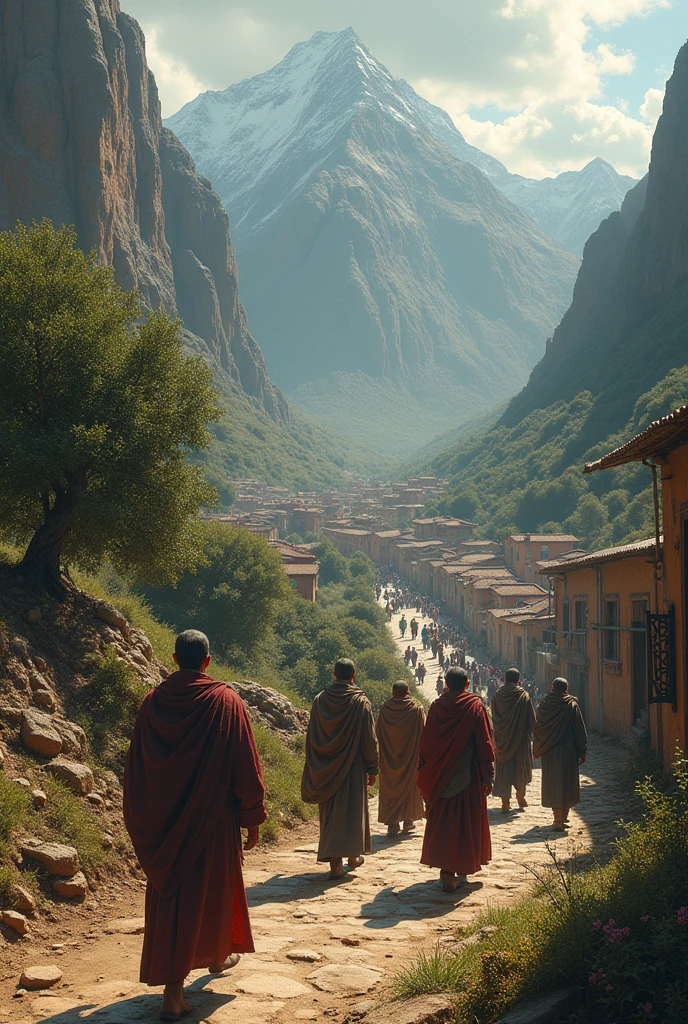 Pilgrimage on foot to the sanctuary of the Lord of Chalma