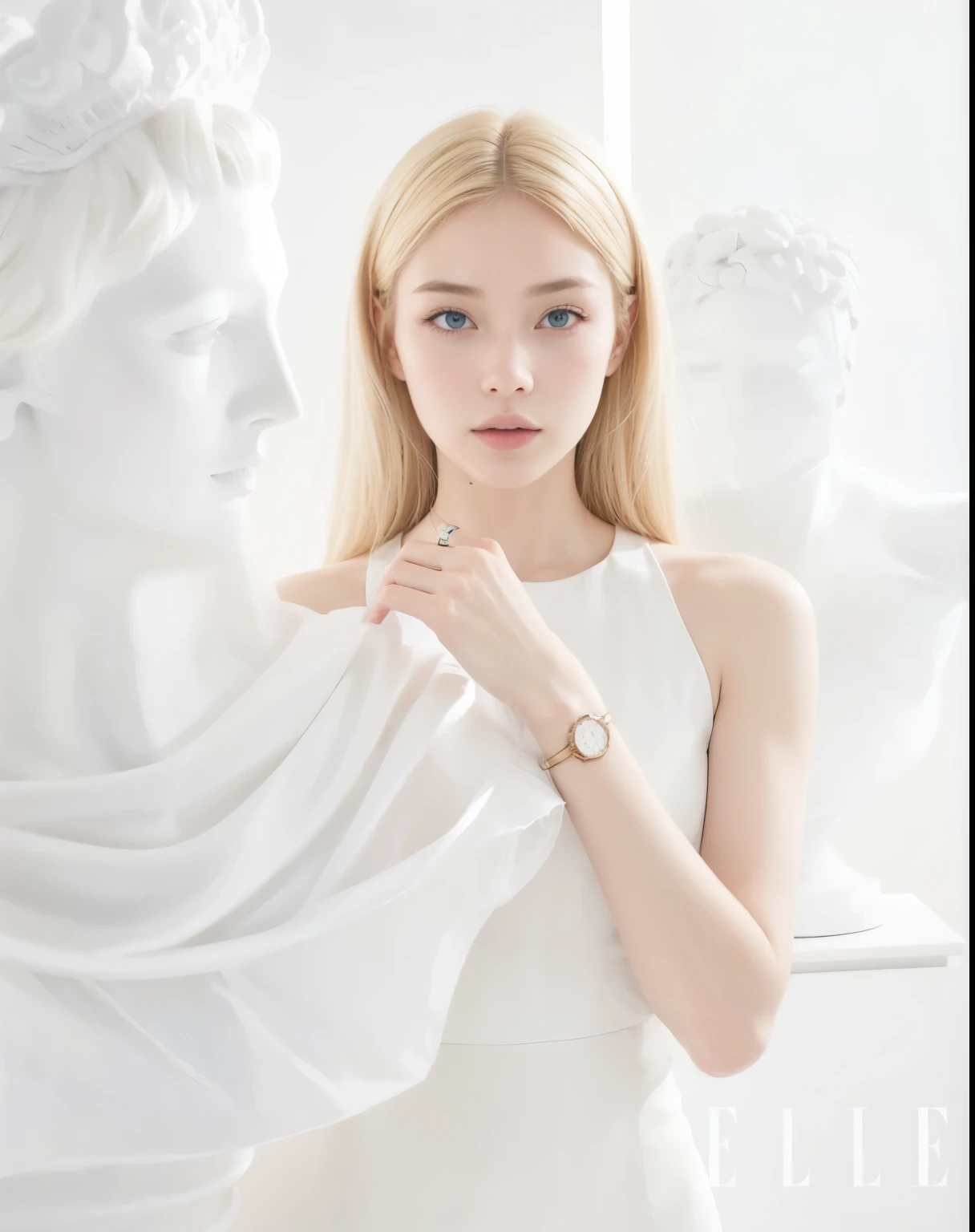 blonde woman 