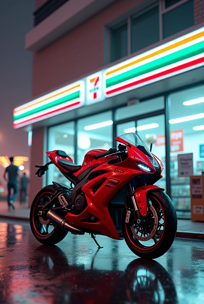 R15 in front of 7/11