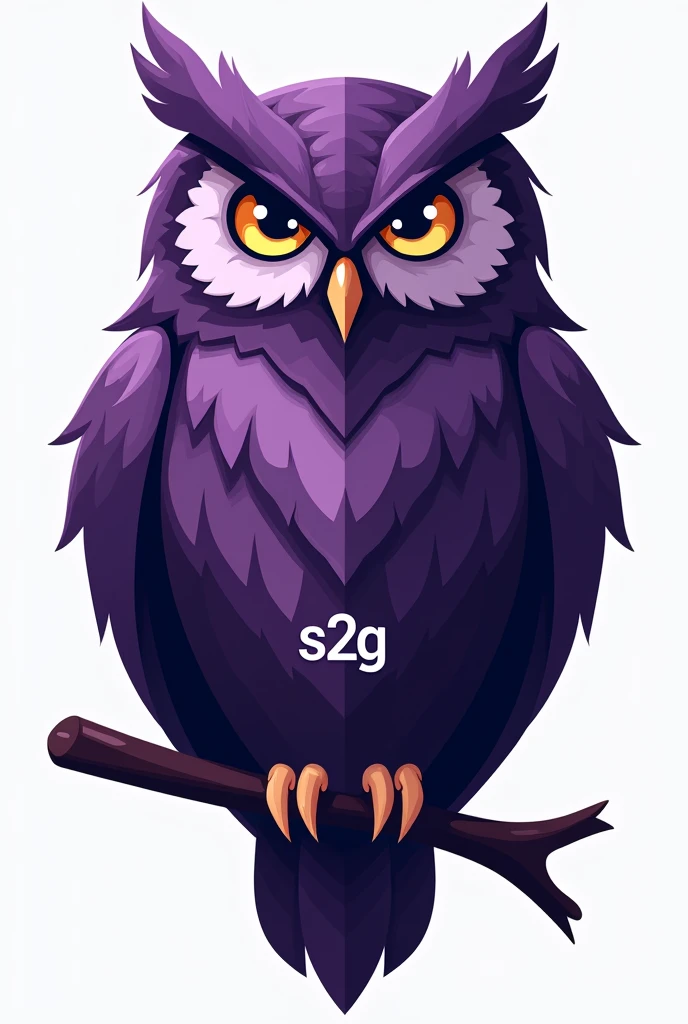 I WANT TO CREATE A LOGO, LET IT BE A PURPLE LARGE MALE OWL, AND LET IT SAY S2G ON IT AND LET IT SAY RIPERT UNDER IT