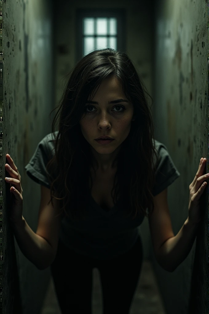 A women locked in room