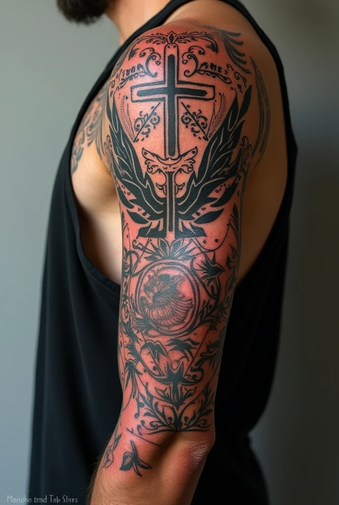 tatoo, with meaning of Mark 5:27