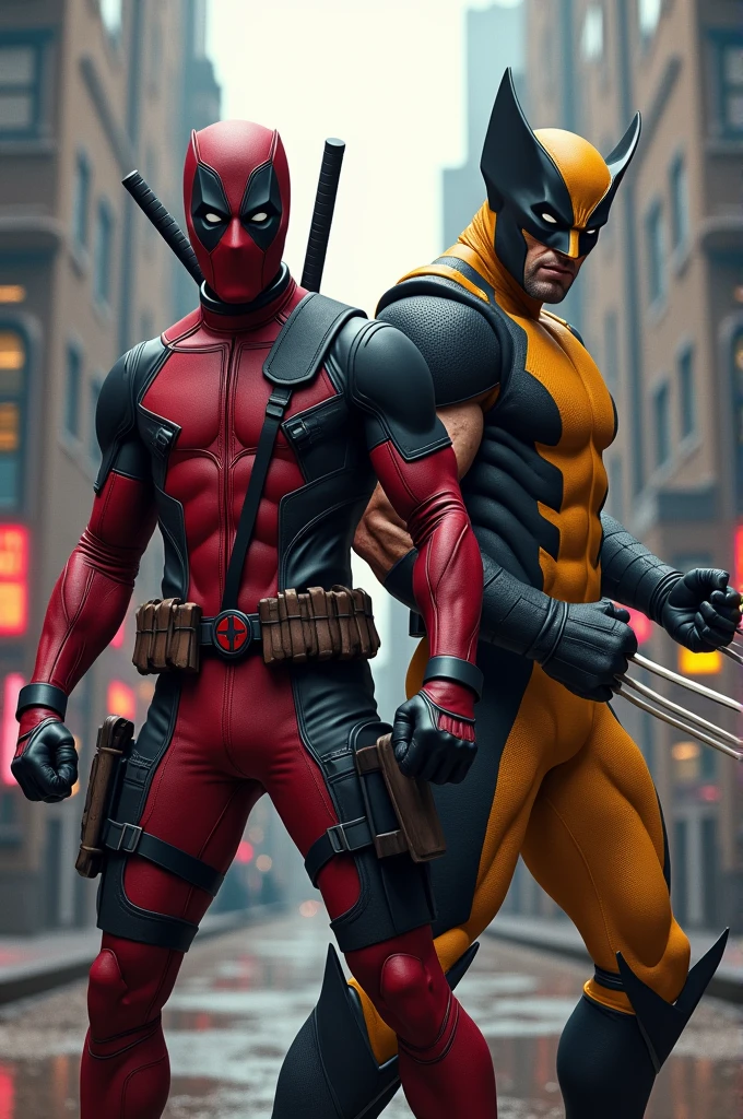 Wallpaper deadpool e wolverine