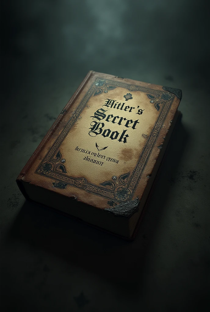 Image of a book with title 'hitler's secret book'