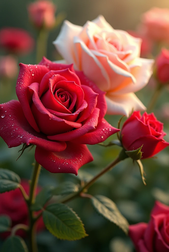 create a slogan about beautiful roses 
