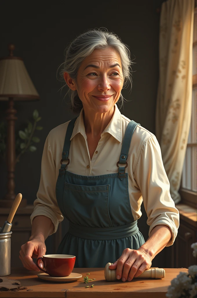 A women worked as a domestic worker