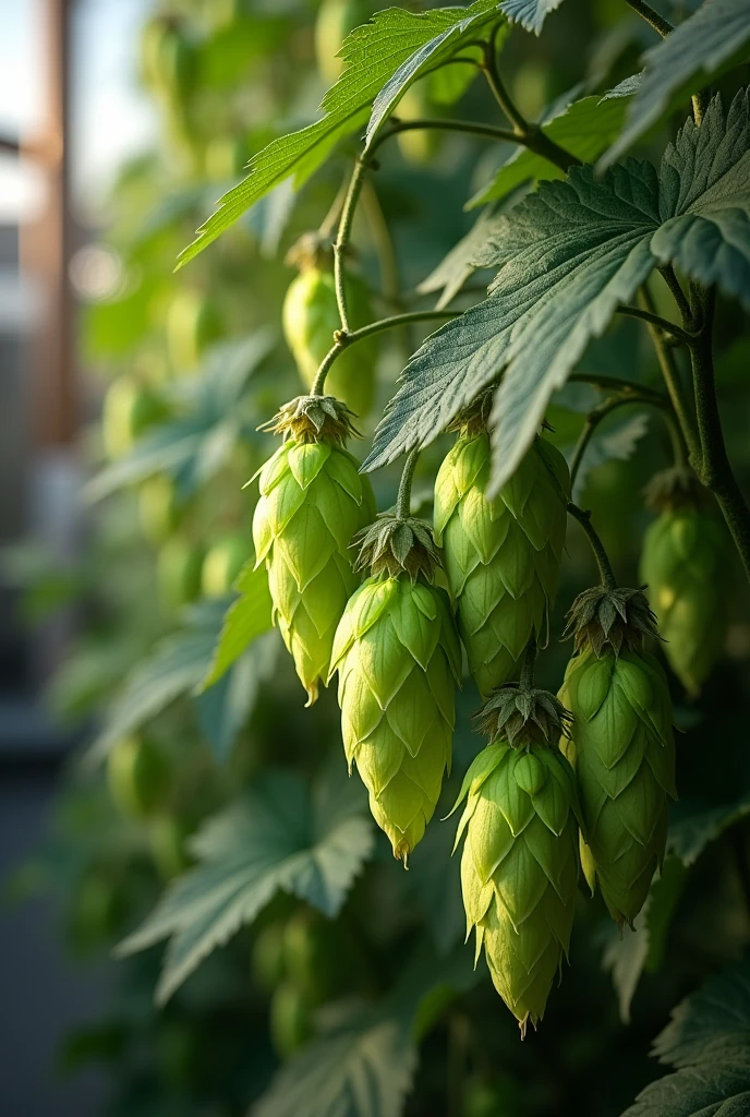 Craft hops in the process of beer modern realism 