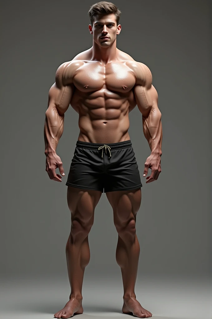 Muscles gain boy