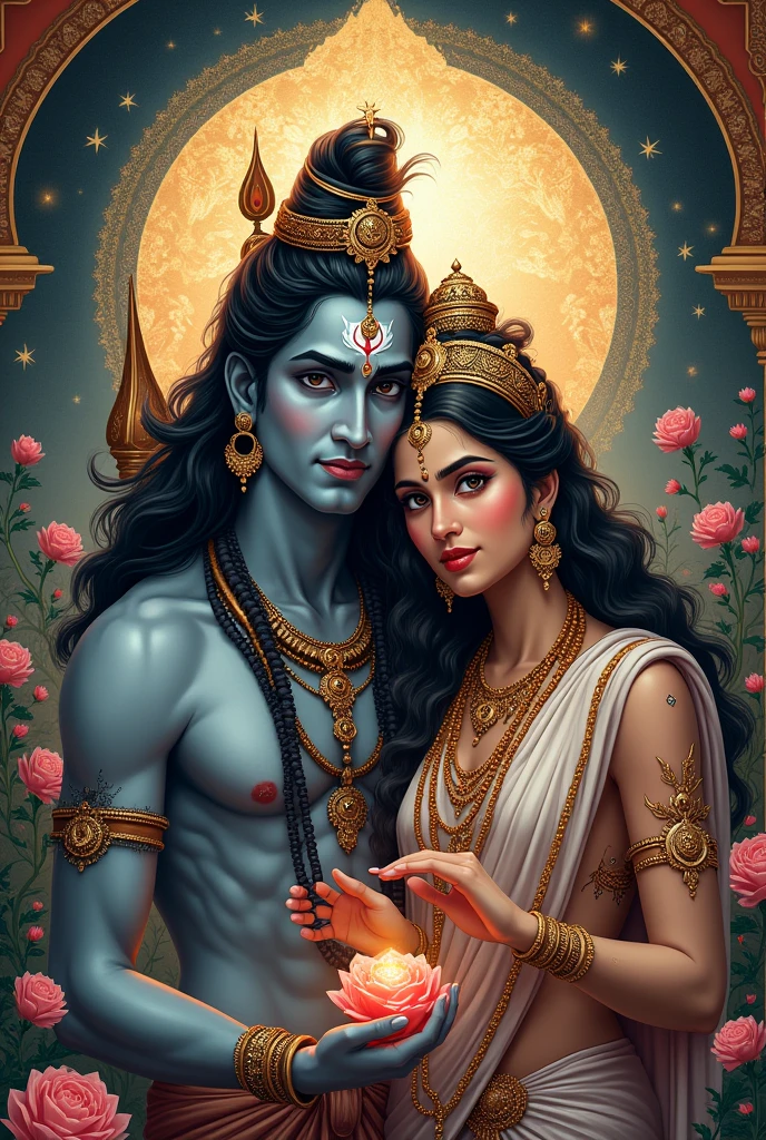Hindu god shiv parvati wallpaper