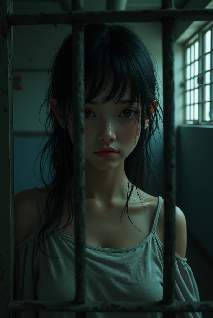 Girl in prison