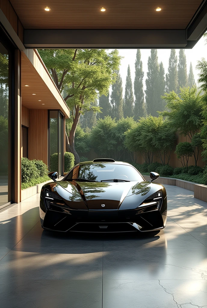 garage room park a sports car image luck like real and villa note a luxury