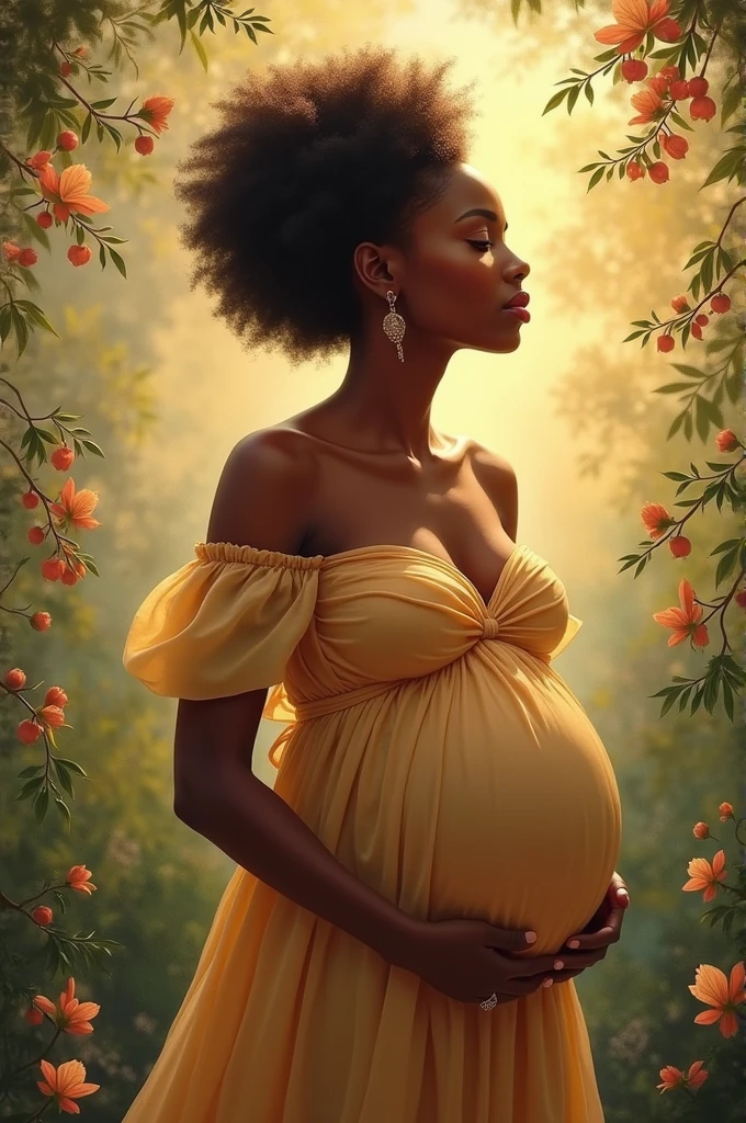 Alimentation de la femme noire enceinte 