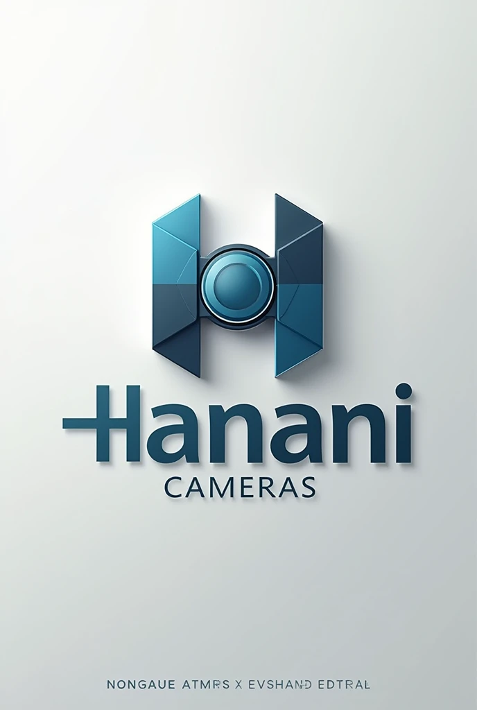 "Hanani cameras and accessories "as a logo with H being the main attraction
