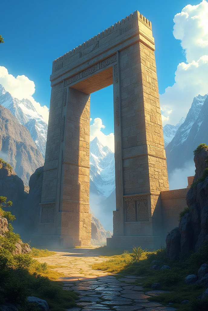 Blue Inca Sun Gate