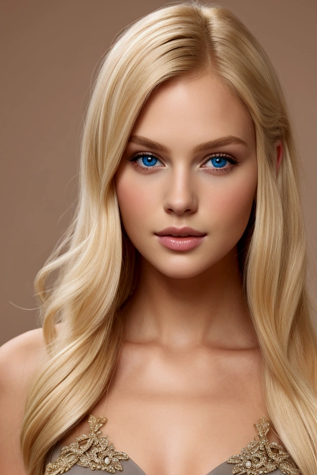 young and beautiful blonde