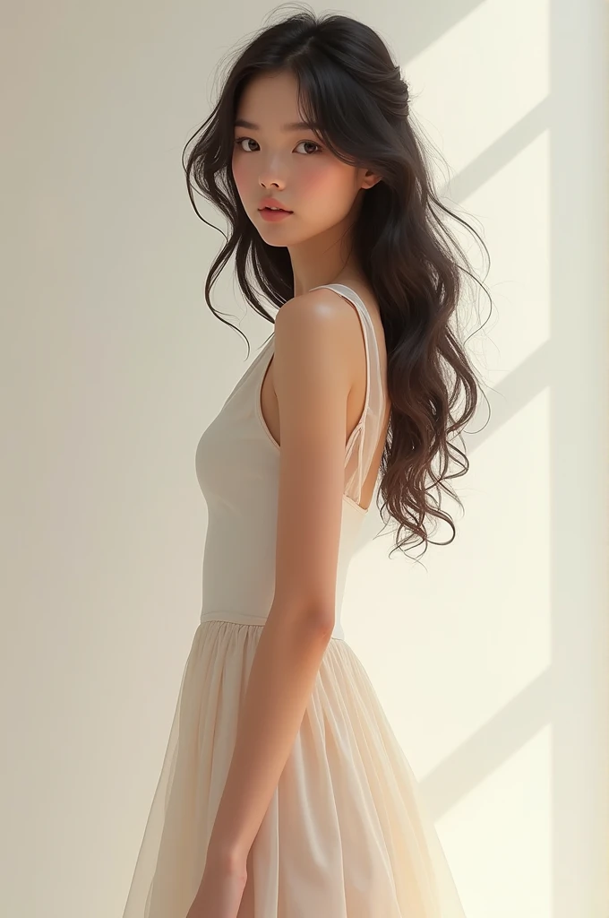 15 year girl with full body