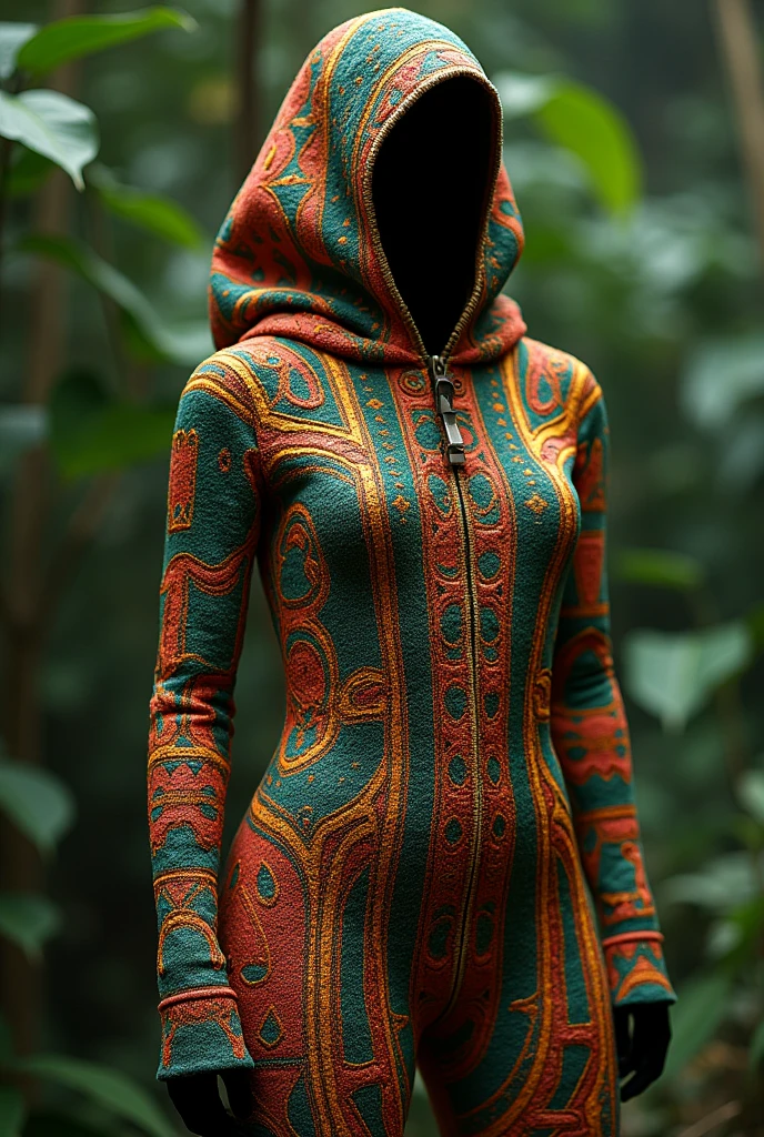 The most specific texture of clothing from the Ecuadorian Amazon