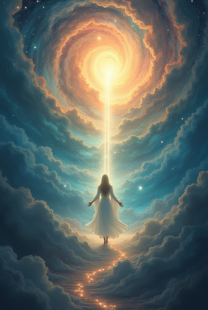 Cosmic spiritual ascending path