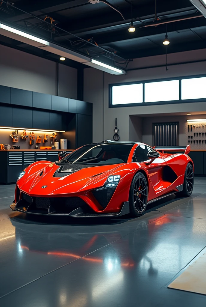 garage room park a sports car image luck like real and room note a luxury