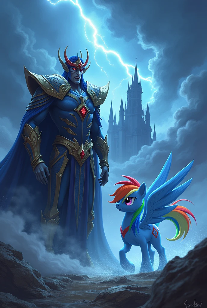 Zipp Storm:*G5*and Rainbow Dash:*G4*
