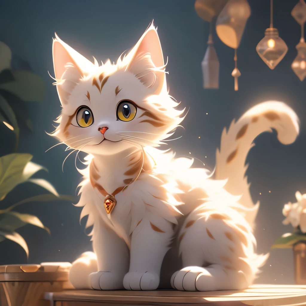 there is a cat sitting on a white surface looking at the camera, cat giraffe hybrid, the cat looks like giraffe, very handsome, spotted ultra realistic, cat dog hybrid, has a very realistic look to it, sora as a cat, tabaxi male, a handsome, high-resolution photo, cute looking, awesome cat, a cat, human cat hybrid