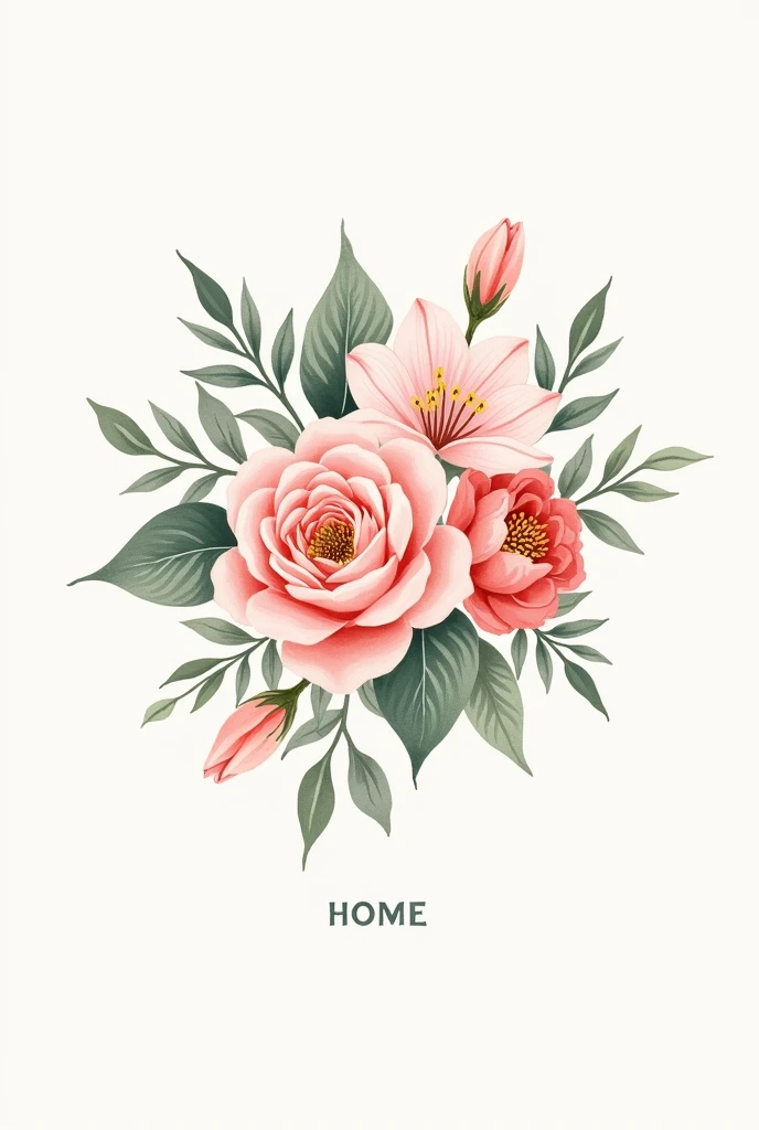 Create a logo for a flower shop