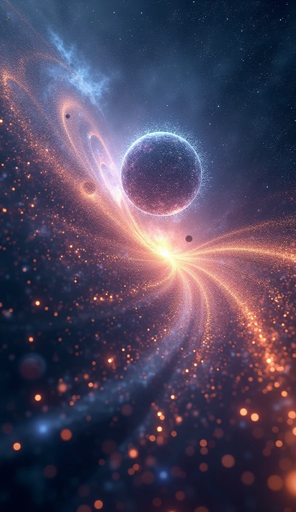 (masterpiece:1.2,Highest quality,Amazing details,Realistic,Highest resolution camera),8ก,wallpaper,universe space,A work of art made up of beautiful particles of light.,Dynamic Diversity, 