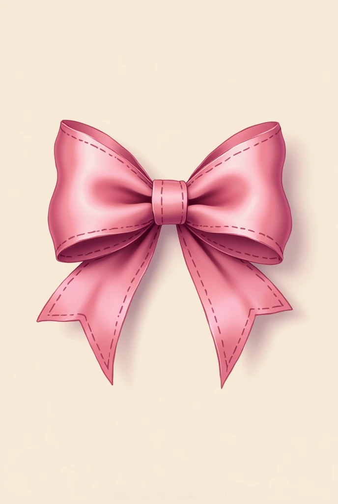 Cute ribbon design for t-shirt

