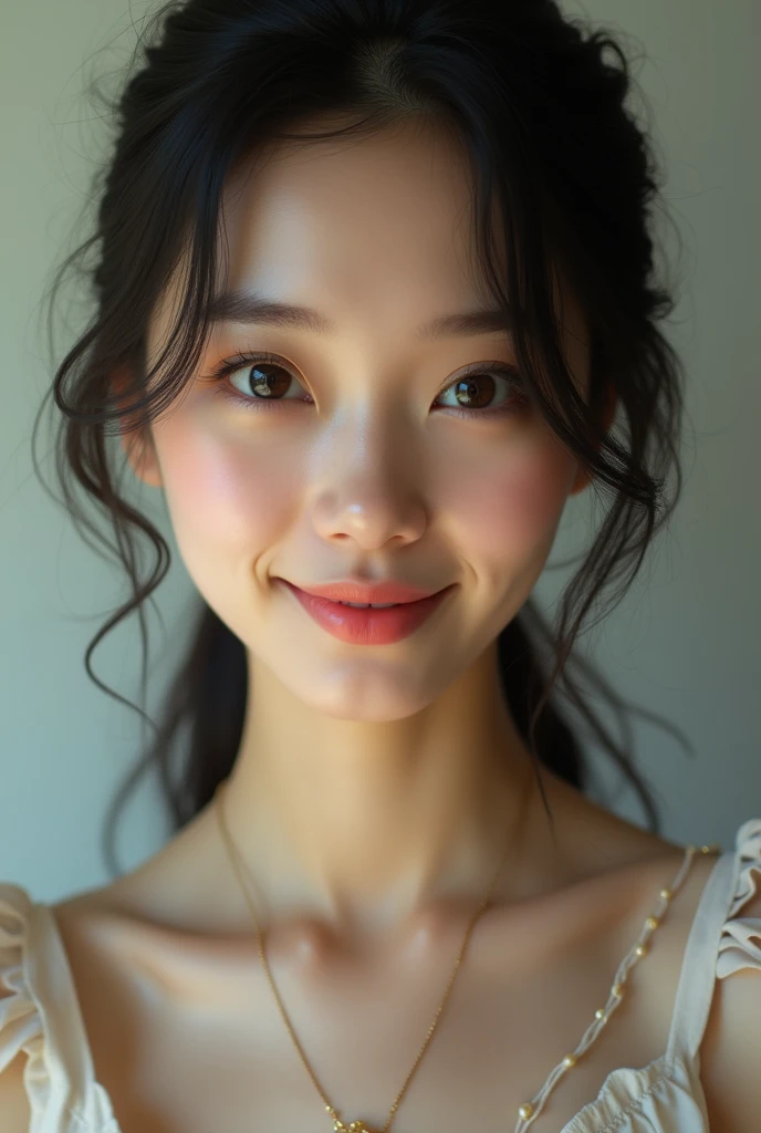 masterpiece, Highest quality, 8k, disorganized person, (Upper Body:1.4), White shirt, Beautiful girl, Beautiful face, Looking at the audience, smile, Ultra-realistic, High resolution, picture, chromatic aberration, The focus was clear, High resolution, Face Light, Dynamic Lighting, Cinema Lighting, Professional Shadow,Bunny girl, Best details, Very detailed, Super detailed, Finely detailed, Real Skin, Delicate facial features, Detailed face and eyes, Sharp pupils、Realistic students