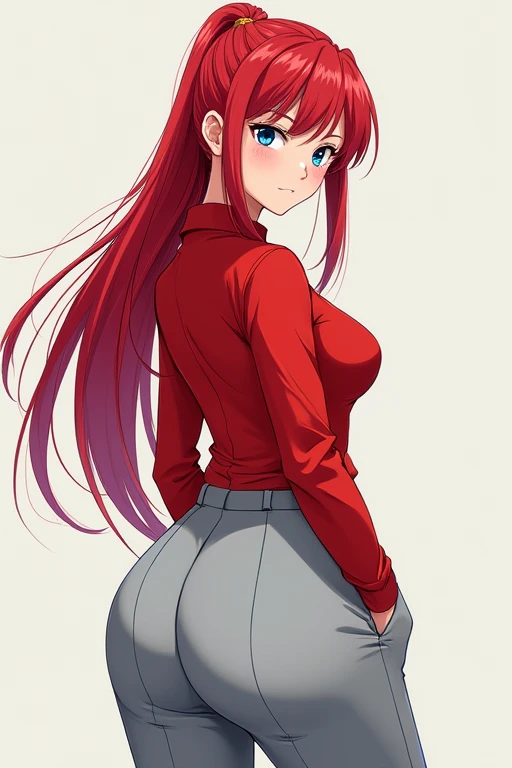 <lora:Maya Ikusaba:0.7> maya ikusaba
1GIRL
solo, long hair, looking at viewer, hair ornament, breasts, detached sleeves, blush, smile, bare shoulders, skirt, zettai ryouiki, 8k, masterpiece, absurdres, anime,, show ass, (pussy), (looking at viewer, looking back), labia, ((no panties)),