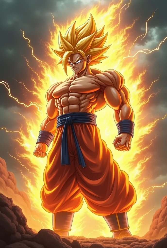 Syan woriror super syan mode