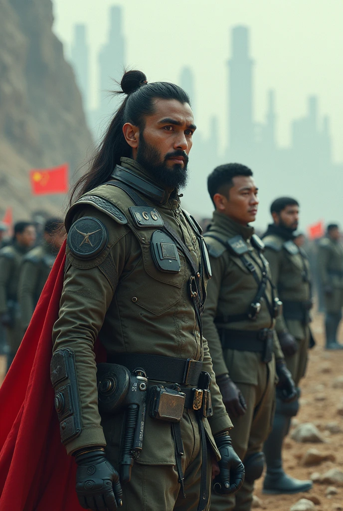 3500AD india declares war against china due to the problems that effecting whole world