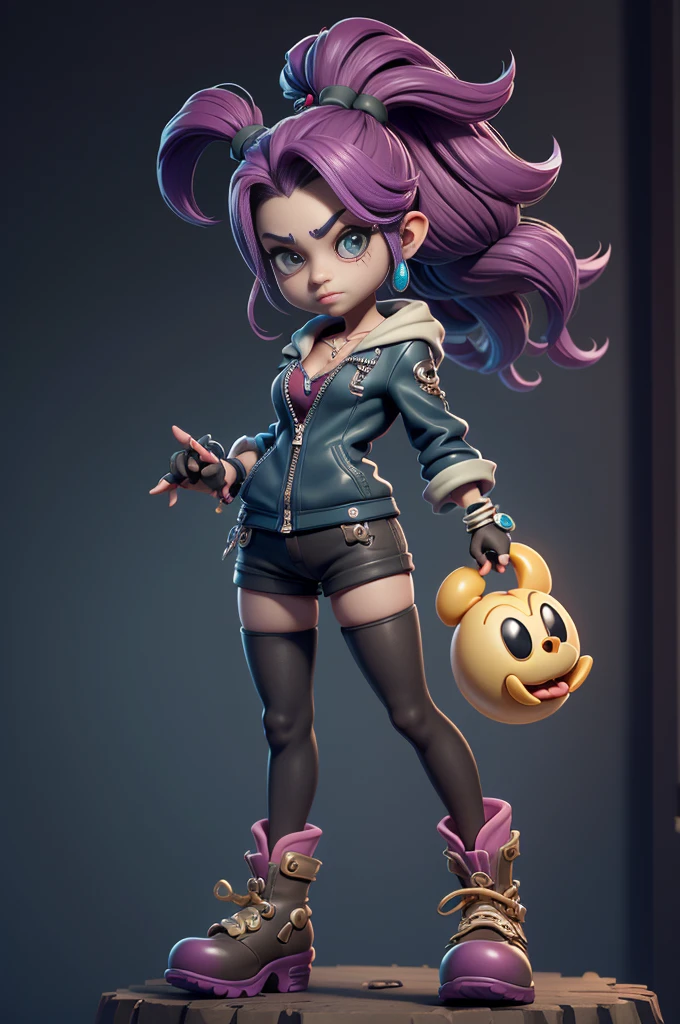 monstros estilos kingdom hearts, baseados em animais,3d style, shadown monster, demons, darkness monster, rayman legends, mickey mouse character style, girl and body, kingdom hearts, malhas leves e quentinhas, cores frias e alegres, (jaqueta com zipper aberto no meio até o umbigo)