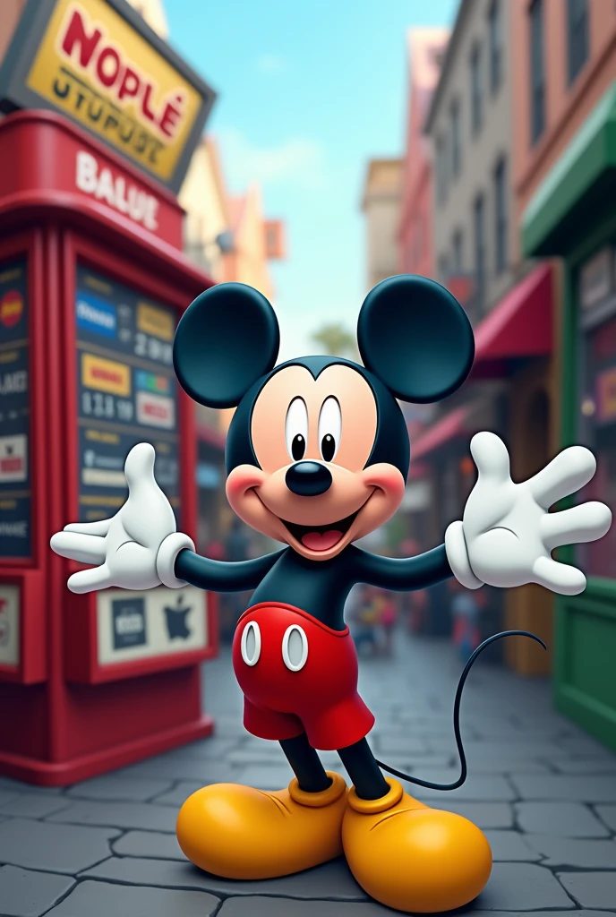 Mikey mouse selling streaming accounts