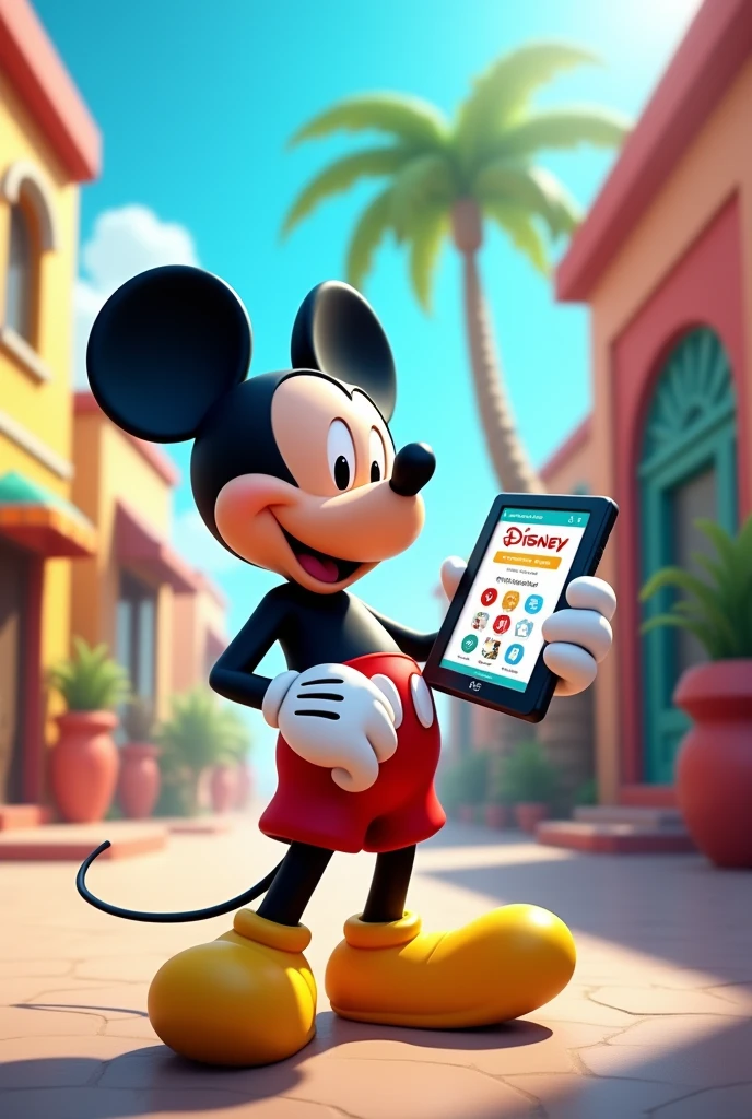 Mikey mouse selling a disney account